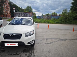 2011 Hyundai Santa Fe II Рестайлинг, белый, 1200000 рублей, вид 2