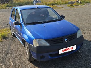 2005 Renault Logan I, синий, 299000 рублей, вид 1
