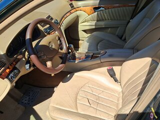 2007 Mercedes-Benz E-Класс 280 III (W211, S211) Рестайлинг, зелёный, 760000 рублей, вид 2