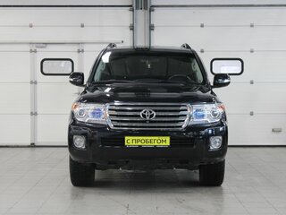 2014 Toyota Land Cruiser 200 Series Рестайлинг 1, чёрный, 3760000 рублей, вид 2