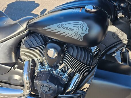 2017 Indian Chieftain, чёрный, 1700000 рублей, вид 3
