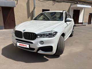 2019 BMW X6 40d II (F16), белый, 4500000 рублей, вид 1