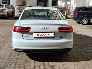 2016 Audi A6 IV (C7) Рестайлинг, белый, 2690000 рублей, вид 4