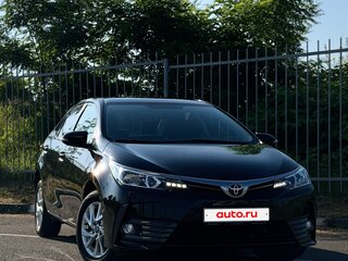 2016 Toyota Corolla XI (E160, E170, E180) Рестайлинг 1, чёрный, 1650000 рублей, вид 1