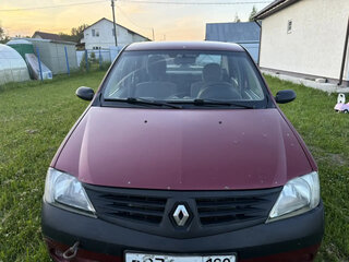 2009 Renault Logan I, красный, 290000 рублей, вид 1
