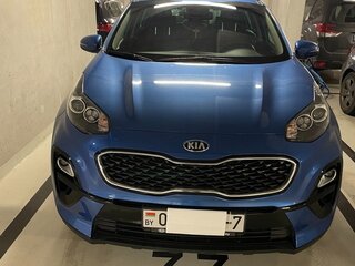 2020 Kia Sportage IV Рестайлинг, синий, 1900000 рублей, вид 2