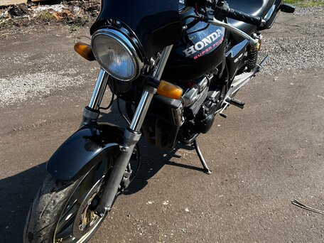1993 Honda CB 400 Super Four, чёрный, 269000 рублей, вид 1
