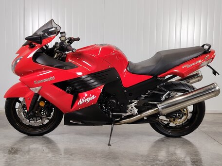 2006 Kawasaki ZX-14R, красный, 579000 рублей, вид 4