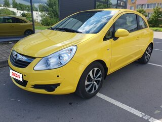 2007 Opel Corsa D, жёлтый, 399999 рублей, вид 2