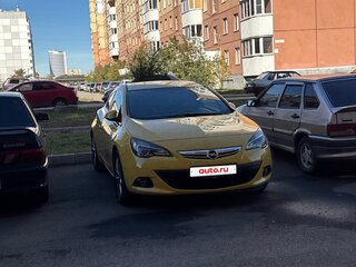 2012 Opel Astra GTC J Рестайлинг, жёлтый, 825000 рублей, вид 3