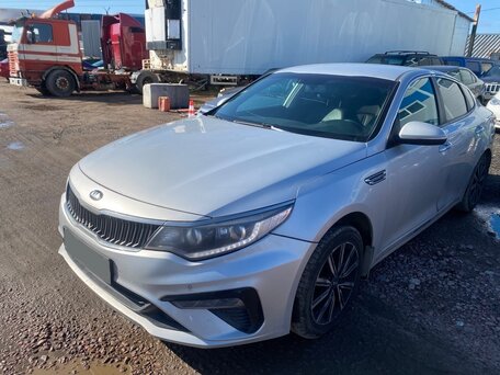 2019 Kia Optima IV Рестайлинг, серебристый, 1423000 рублей, вид 2