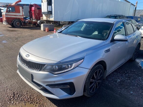 2019 Kia Optima IV Рестайлинг, серебристый, 1281000 рублей - вид 1