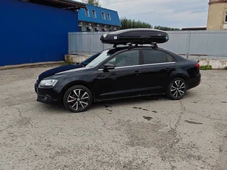 2014 Volkswagen Jetta VI, чёрный, 989000 рублей, вид 3