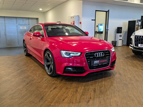 2013 Audi A5 I (8T) Рестайлинг, красный - вид 4