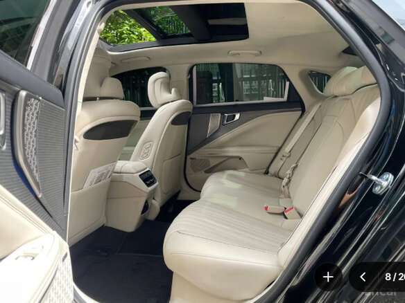 2026 Kia K8 I Рестайлинг, чёрный - вид 7