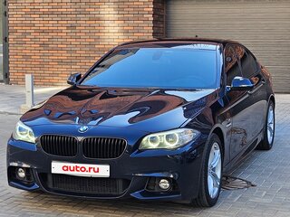 2014 BMW 5 серии 520i VI (F10/F11/F07) Рестайлинг, синий, 2100000 рублей, вид 1