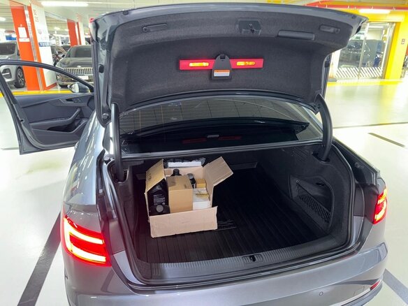 2019 Audi A4 V (B9), серый, 3348000 рублей - вид 20