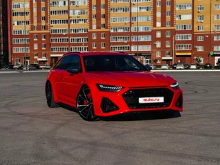 2020 Audi RS 6 IV (C8), красный, 9000000 рублей, вид 2