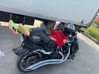 2008 Yamaha XV 1900, чёрный, 825000 рублей, вид 2