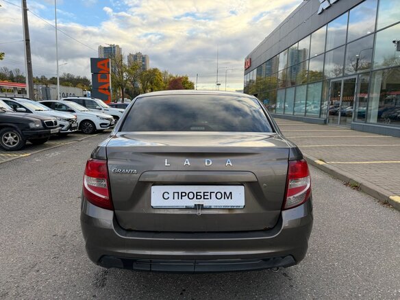 2018 Lada (ВАЗ) Granta I Рестайлинг, коричневый, 409000 рублей - вид 6