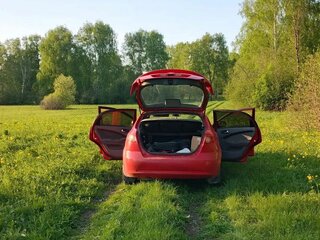 2007 Chevrolet Lacetti I, красный, 250000 рублей, вид 2