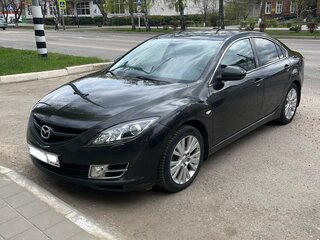 2007 Mazda 6 II (GH), чёрный, 499999 рублей, вид 1