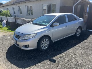 2008 Toyota Corolla X (E140, E150), серебристый, 800000 рублей, вид 1