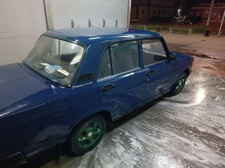 2007 Lada (ВАЗ) 2107, синий, 90000 рублей, вид 2