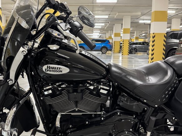 2021 Harley-Davidson Heritage, чёрный, 2400000 рублей - вид 6