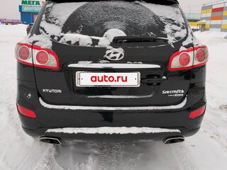 2012 Hyundai Santa Fe II Рестайлинг, чёрный, 1300000 рублей, вид 2