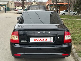 2014 Lada (ВАЗ) Priora I Рестайлинг, чёрный, 410000 рублей, вид 4