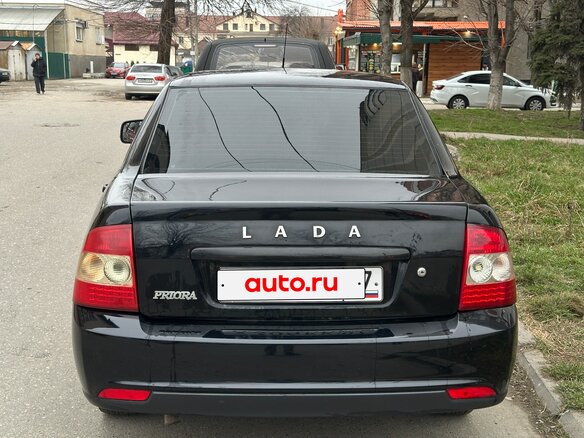 2014 Lada (ВАЗ) Priora I Рестайлинг, чёрный, 410000 рублей - вид 3
