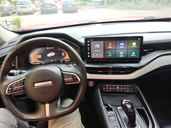 2023 Haval F7x I Рестайлинг, красный, 2258000 рублей - вид 12