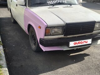 2008 Lada (ВАЗ) 2107, белый, 90000 рублей, вид 1