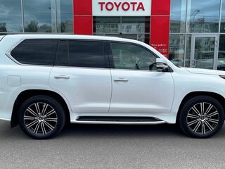 2020 Lexus LX 450d III Рестайлинг 2, белый, 9345000 рублей, вид 4