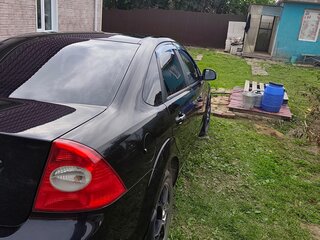 2009 Ford Focus II Рестайлинг, чёрный, 620000 рублей, вид 5