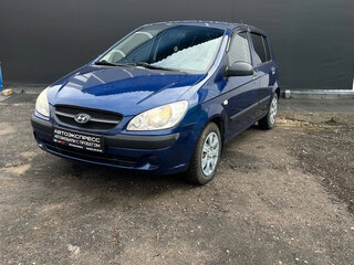 2010 Hyundai Getz I Рестайлинг, синий, 360000 рублей, вид 1