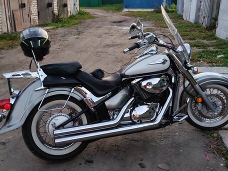 2003 Suzuki Intruder 800, белый, 550000 рублей, вид 3