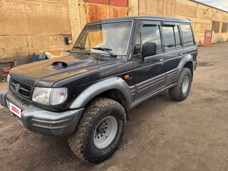 2001 Hyundai Galloper II, чёрный, 750000 рублей, вид 1