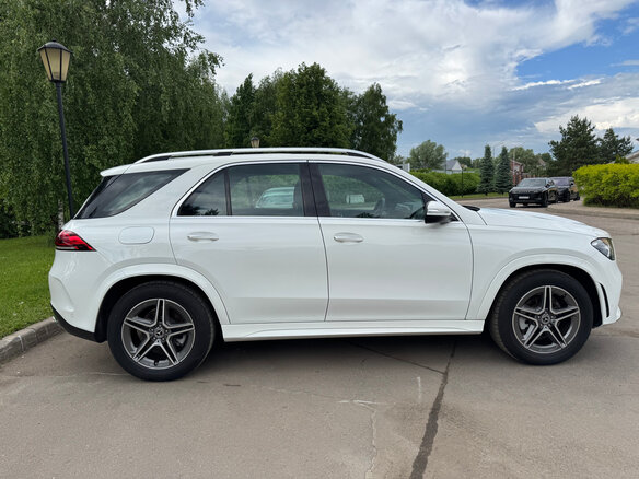 2021 Mercedes-Benz GLE 300 d II (V167), белый - вид 3