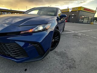 2024 Toyota Camry IX (XV80), синий, 3600000 рублей, вид 4