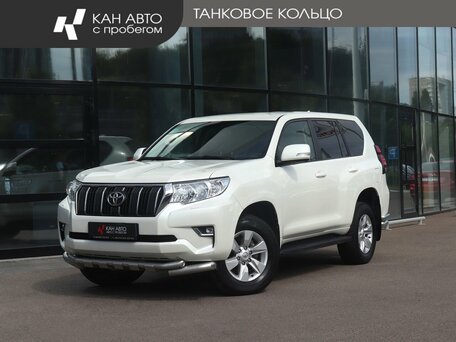2021 Toyota Land Cruiser Prado 150 Series Рестайлинг 3, белый, 4622000 рублей, вид 1