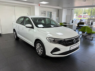 2020 Volkswagen Polo VI, белый, 1443000 рублей, вид 3