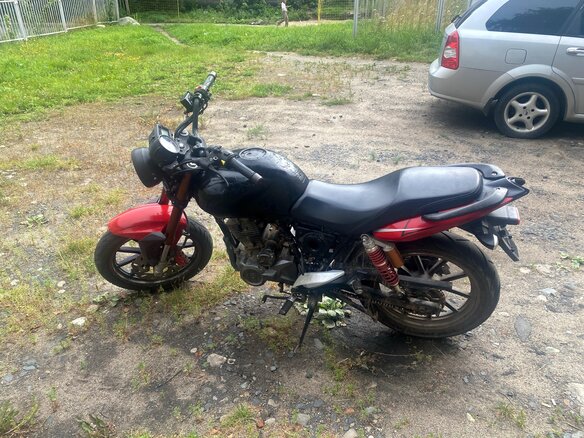 2011 Stels Flame 200, чёрный, 45000 рублей - вид 1