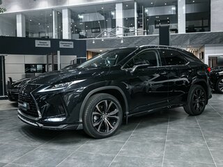 2021 Lexus RX 350 IV Рестайлинг, чёрный, 6495000 рублей, вид 4