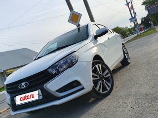 2020 Lada (ВАЗ) Vesta I, белый, 570000 рублей, вид 1