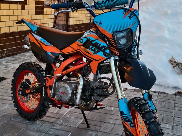 2024 Kayo Evolution YX140EM, красный, 75000 рублей - вид 9