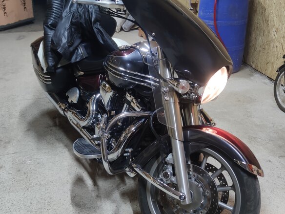 2008 Yamaha XV 1900, красный, 900000 рублей - вид 7