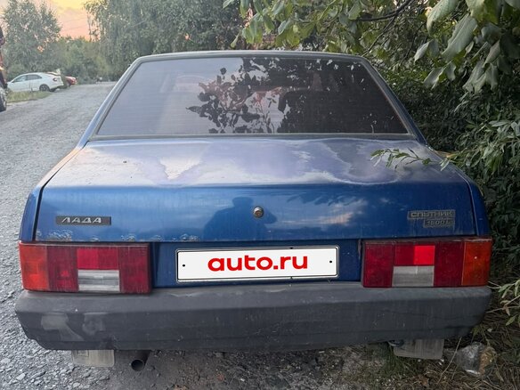 2001 Lada (ВАЗ) 21099, синий, 130000 рублей - вид 2