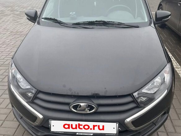 2024 Lada (ВАЗ) Granta Euro-2 I Рестайлинг, чёрный, 780000 рублей - вид 1